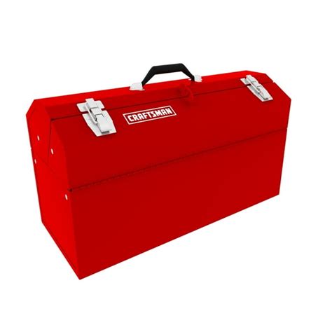 craftsman 21 portable double cantilever design steel tool hand box|Amazon.com: Craftsman Metal Tool Box.